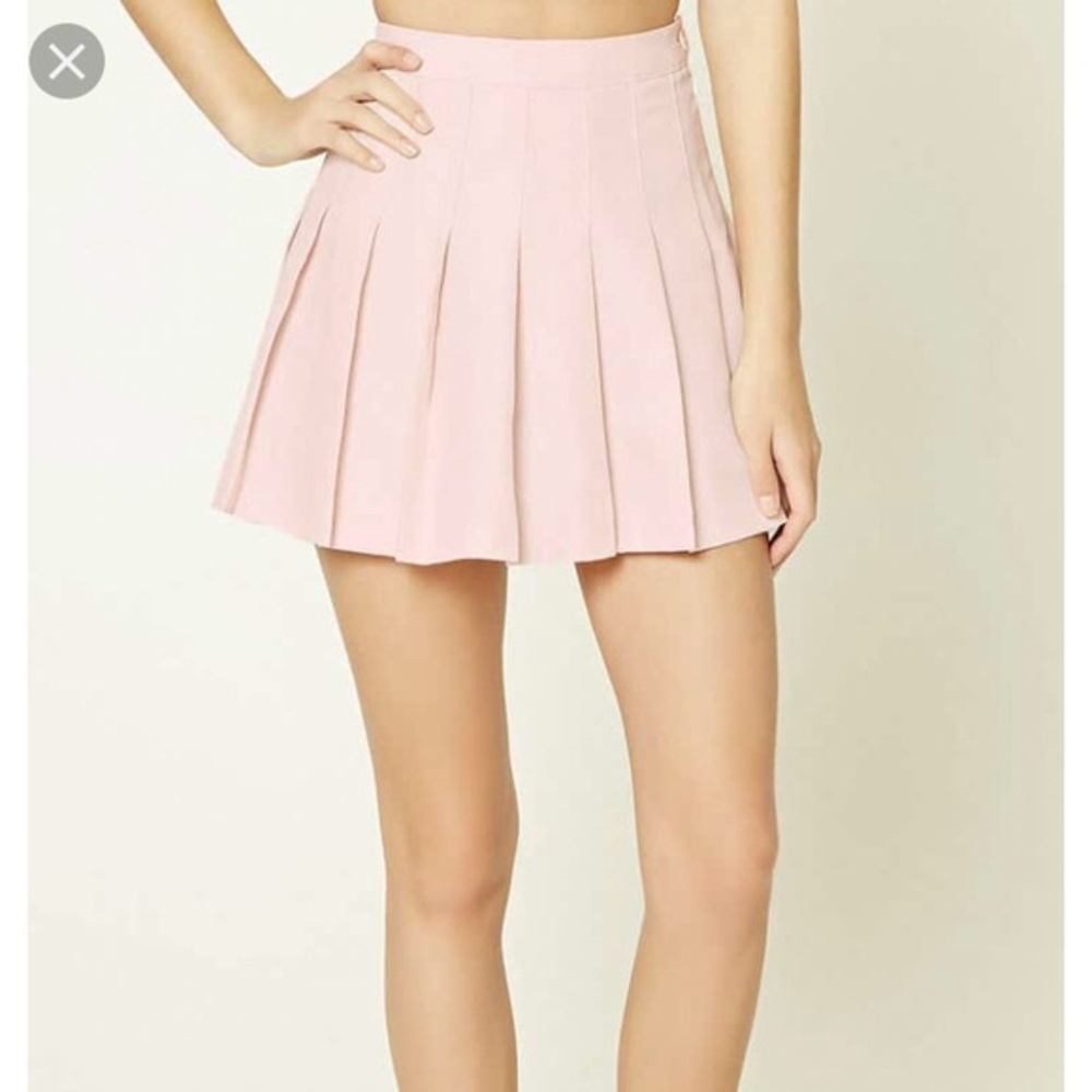 Dusty pink tennis skirt